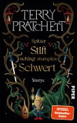 Cover-Bild zum Titel 'Spitzer Stift schlägt stumpfes Schwert' von 'Terry Pratchett'