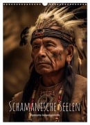 Cover-Bild zum Titel 'Schamanische Seelen: Mystische Indianerportraits (Wandkalender 2027 DIN A3 hoch), CALVENDO Monatskalender' von 'Artefacti'