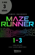 Cover-Bild zum Titel 'Die Auserwählten - Band 1-3 der nervenzerfetzenden Maze-Runner-Serie in einer E-Box!' von 'James Dashner'