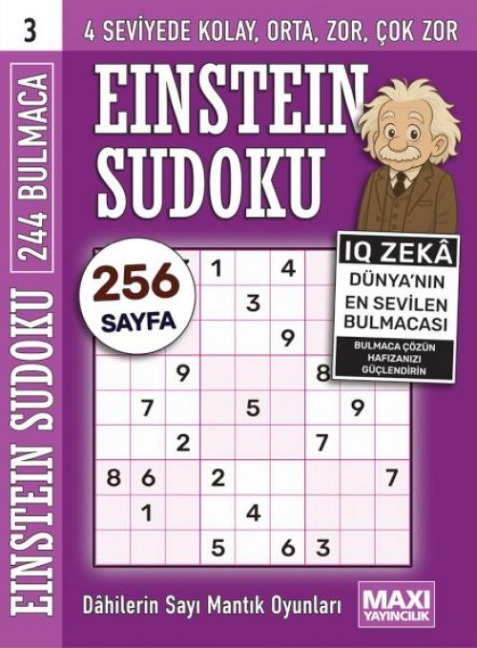 Einstein Sudoku 3 - Bertan Kodamanoglu