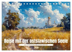 Cover-Bild zum Titel 'Reise mit der ostslawischen Seele (Tischkalender 2026 DIN A5 quer), CALVENDO Monatskalender' von 'Kerstin Waurick'