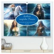 Avalons magische Frauen. Geheimnisvolle und Sagenumwobene Insel (hochwertiger Premium Wandkalender 2026 DIN A2 quer), Kunstdruck in Hochglanz - Rose Hurley