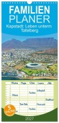 Cover-Bild zum Titel 'Familienplaner 2027 - Kapstadt: Leben unterm Tafelberg mit 5 Spalten (Wandkalender, 21 x 45 cm) CALVENDO' von 'Calvendo'