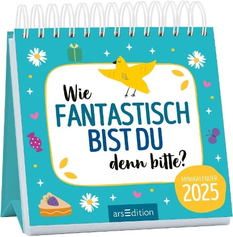 Mini-Monatskalender Wie fantastisch bist du denn bitte? 2025 - 