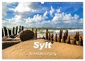 Sylt - Strandspaziergang (Wandkalender 2025 DIN A3 quer), CALVENDO Monatskalender - A. Dreegmeyer