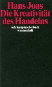 Cover-Bild zum Titel 'Die Kreativität des Handelns' von 'Hans Joas'