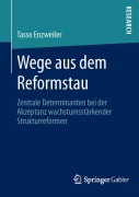 Cover-Bild zum Titel 'Wege aus dem Reformstau' von 'Tasso Enzweiler'