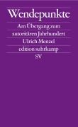 Cover-Bild zum Titel 'Wendepunkte' von 'Ulrich Menzel'