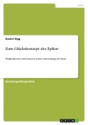 Cover-Bild zum Titel 'Zum Glückskonzept des Epikur' von 'Daniel Sigg'