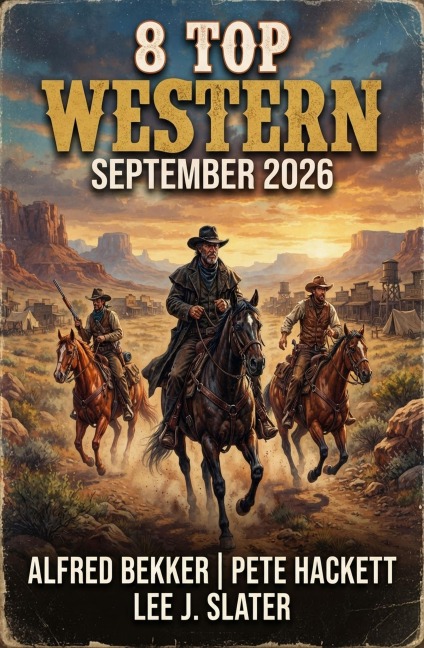 8 Top Western September 2026 - Alfred Bekker, Pete Hackett, Lee J. Slater