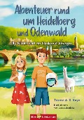 Cover-Bild zum Titel 'Abenteuer rund um Heidelberg und Odenwald - Lilly, Nikolas und ein Alpaka auf Abwegen' von 'Teresa A. K. Kaya'