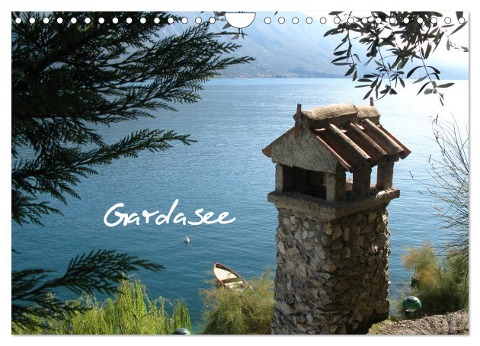 Gardasee (Wandkalender 2025 DIN A4 quer), CALVENDO Monatskalender - Gaby Rottmann
