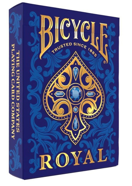 Bicycle Royal, Spielkarten 54 Blatt (inkl. 2 Joker), Pokerkarten, Rommé - United States Playing Card Company (USPC)
