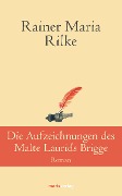 Cover-Bild zum Titel 'Die Aufzeichnungen desMalte Laurids Brigge' von 'Rainer Maria Rilke'