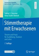 Cover-Bild zum Titel 'Stimmtherapie mit Erwachsenen' von 'Sabine S. Hammer, Anna Teufel-Dietrich'