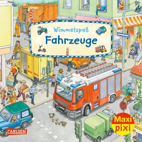 Maxi Pixi 422: VE 5: Wimmelspaß Fahrzeuge (5 Exemplare) - 