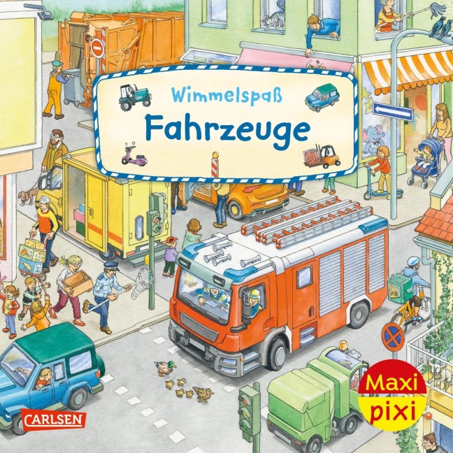 Maxi Pixi 422: VE 5: Wimmelspaß Fahrzeuge (5 Exemplare) - 