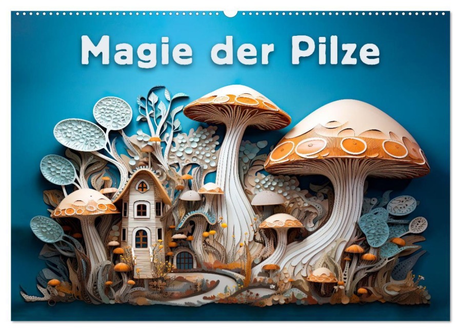 Magie der Pilze (Wandkalender 2025 DIN A2 quer), CALVENDO Monatskalender - Erich Krätschmer
