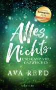 Cover-Bild zum Titel 'Alles. Nichts. Und ganz viel dazwischen' von 'Ava Reed'