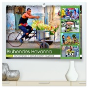 Cover-Bild zum Titel 'Blühendes Havanna - Blumenhändler in der kubanischen Hauptstadt (hochwertiger Premium Wandkalender 2026 DIN A2 quer), Kunstdruck in Hochglanz' von 'Henning von Löwis of Menar'