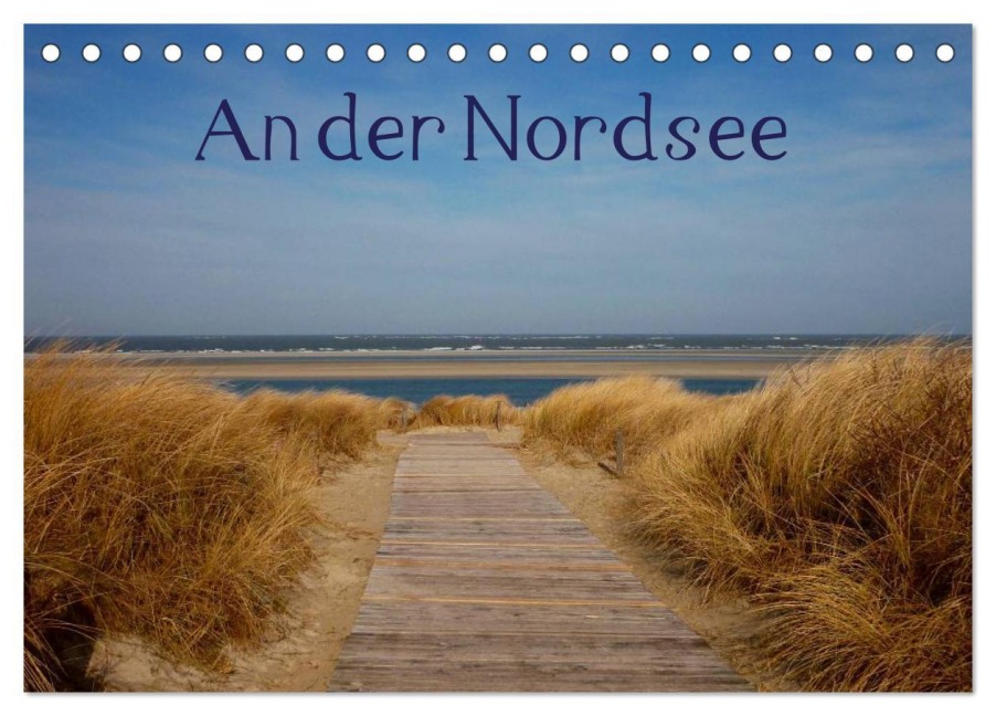 An der Nordsee (Tischkalender 2025 DIN A5 quer), CALVENDO Monatskalender - Kattobello Kattobello