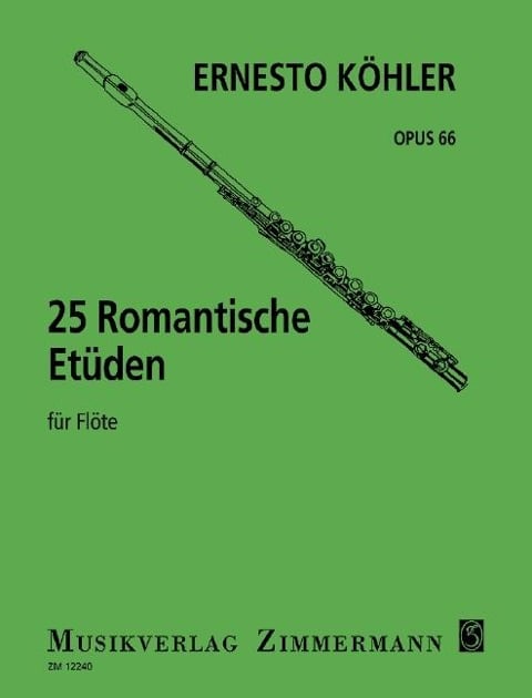 25 Romantische Etüden - Ernesto Köhler
