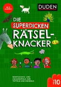 Cover-Bild zum Titel 'Die superdicken Rätselknacker - ab 8 Jahren (Band 10)' von 'Janine Eck, Kristina Offermann'