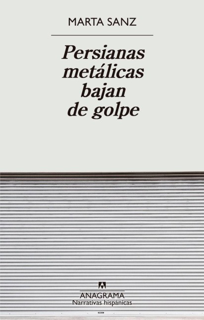 Persianas Metalicas Bajan de Golpe - Marta Sanz
