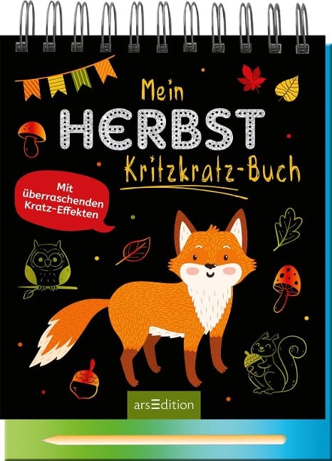 Mein Herbst-Kritzkratz-Buch - 