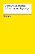 Cover-Bild zum Titel 'Advent im Hochgebirge' von 'Gunnar Gunnarsson'