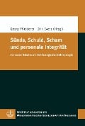 Cover-Bild zum Titel 'Sünde, Schuld, Scham und personale Integrität' von ''