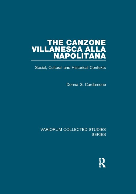 The canzone villanesca alla napolitana - Donna G. Cardamone