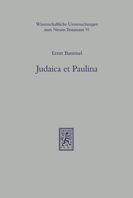 Judaica et Paulina - Ernst Bammel