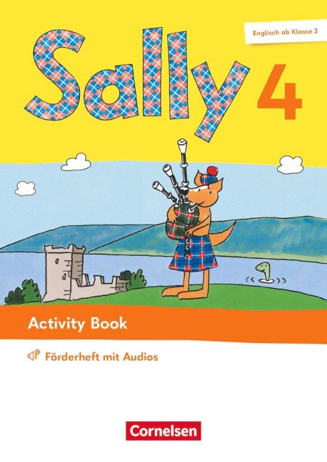 Sally - Englisch ab Klasse 3 - 4. Schuljahr - Zu Ausgabe 2023 und Ausgabe Baden-Württemberg 2025 - Activity Book Förderheft- Mit Audios, Wortschatzheft und Portfolio-Heft - 