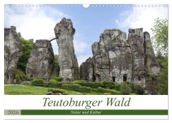 Cover-Bild zum Titel 'Teutoburger Wald - Natur und Kultur (Wandkalender 2026 DIN A3 quer), CALVENDO Monatskalender' von 'Thomas Becker'