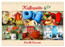Cover-Bild zum Titel 'Kaffeepötte & Co (Tischkalender 2026 DIN A5 quer), CALVENDO Monatskalender' von 'Eva Ola Feix'