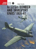 Cover-Bild zum Titel 'Ju 52/3m Bomber and Transport Units 1936-41' von 'Robert Forsyth'