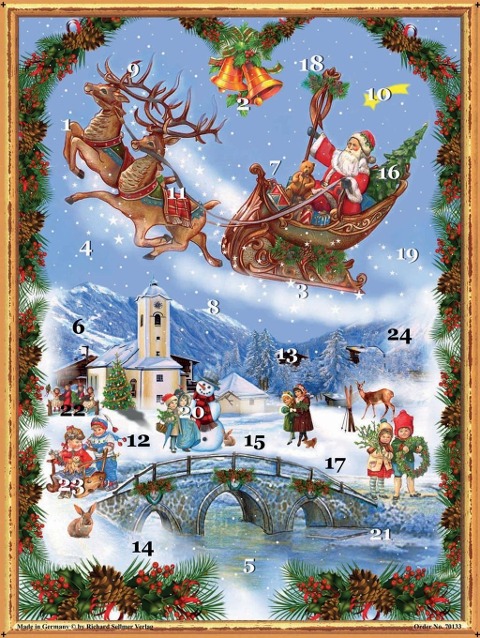 Adventskalender "Der Nikolaus kommt" - K. Nage