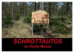 Cover-Bild zum Titel 'Schrottautos im Kyrkö Mosse (Wandkalender 2026 DIN A2 quer), CALVENDO Monatskalender' von 'Eckhard K. Schulz'