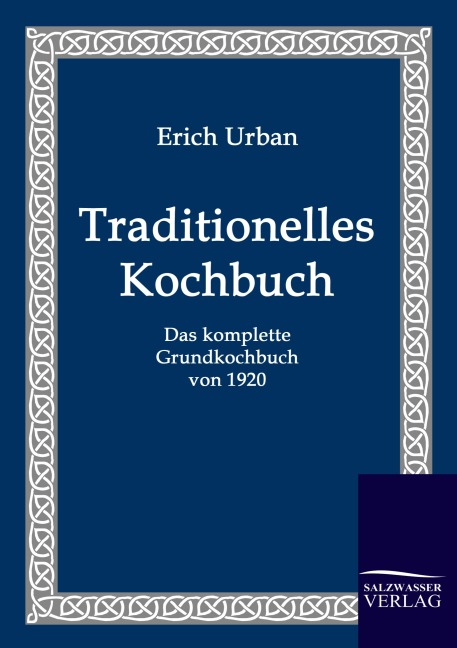 Traditionelles Kochbuch -