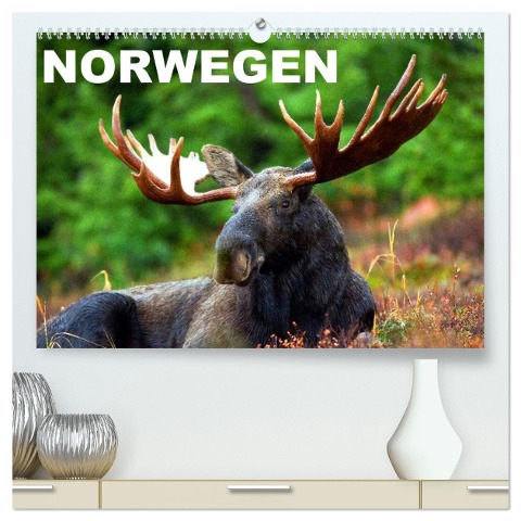 Norwegen (hochwertiger Premium Wandkalender 2025 DIN A2 quer), Kunstdruck in Hochglanz - Elisabeth Stanzer