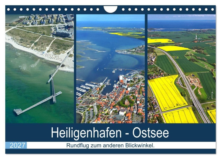 Heiligenhafen - Ostsee (Wandkalender 2027 DIN A4 quer), CALVENDO Monatskalender - Ro Bra- Rolf Braun- Ostseefotograf