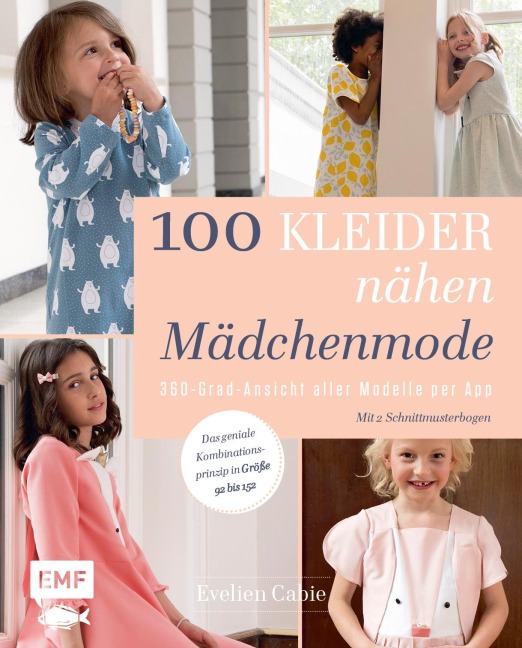 100 Kleider nähen - Mädchenmode - Evelien Cabie