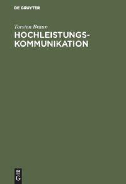 Hochleistungskommunikation - Torsten Braun