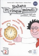 Cover-Bild zum Titel 'Italiano in cinque minuti 2. Übungsbuch' von 'Gianluca Aprile, Giuliana Trama, Filippo Graziani'