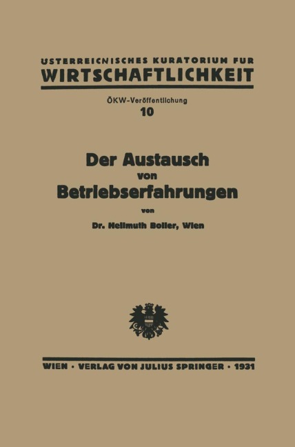 Der Austausch von Betriebserfahrungen - Boller Boller
