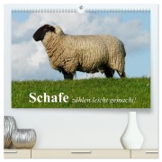 Schafe zählen leicht gemacht! (hochwertiger Premium Wandkalender 2026 DIN A2 quer), Kunstdruck in Hochglanz - Elisabeth Stanzer