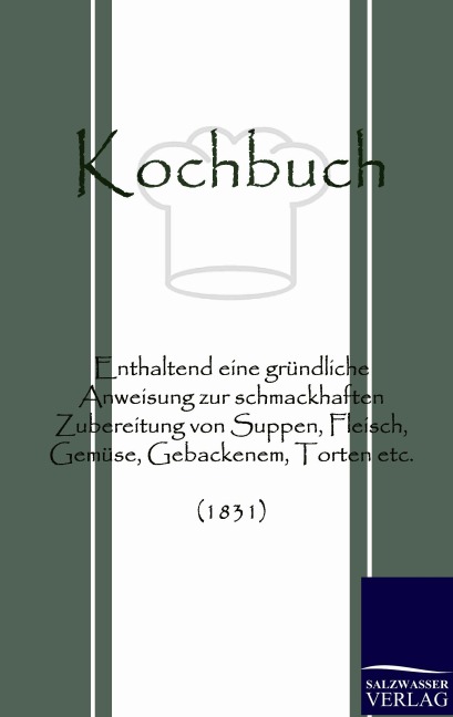 Kochbuch - Anonym Anonymus