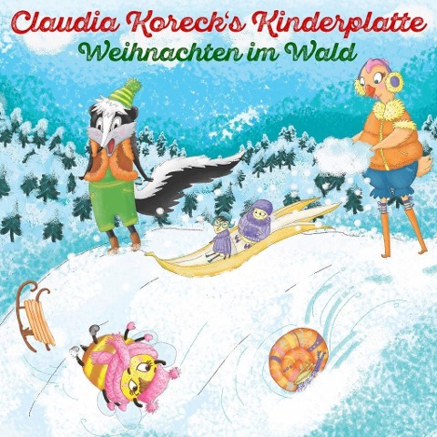 Kinderplatte II (Weihnachten im Wald) - Claudia Koreck