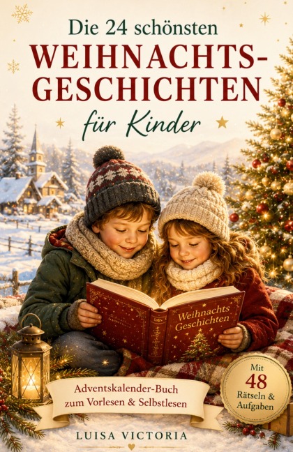 Adventskalender-Buch: Die 24 schönsten Weihnachtsgeschichten für Kinder - Luisa Victoria